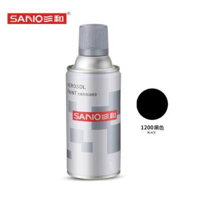 SANO三和 耐高温漆 黑色， J2B1200，350ml/罐